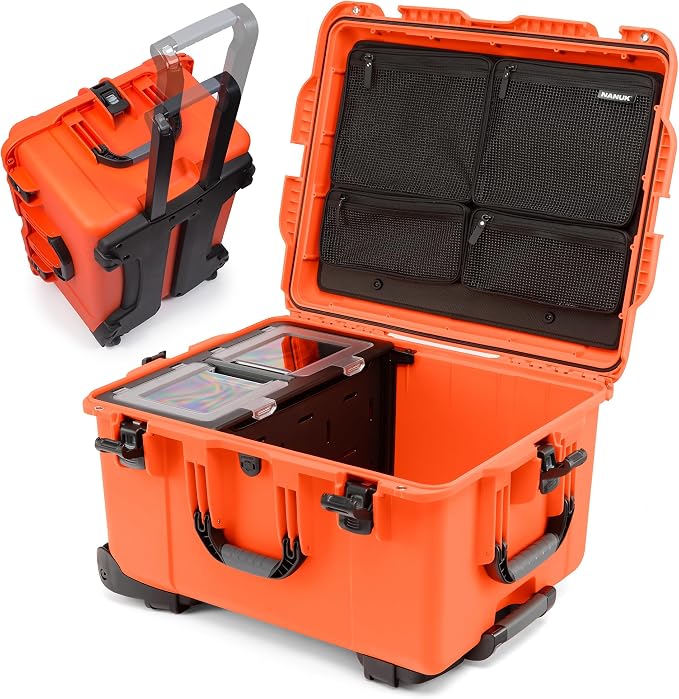 NANUK Trail 80 – 79L Waterproof Storage Box – Wheeled & Modular Cargo Case by NANUK