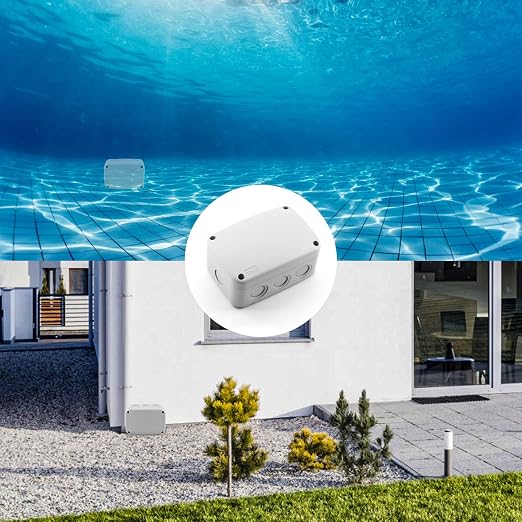 SuperInk White Outdoor Junction Box IP66 Waterproof Electrical Enclosure - Image 2