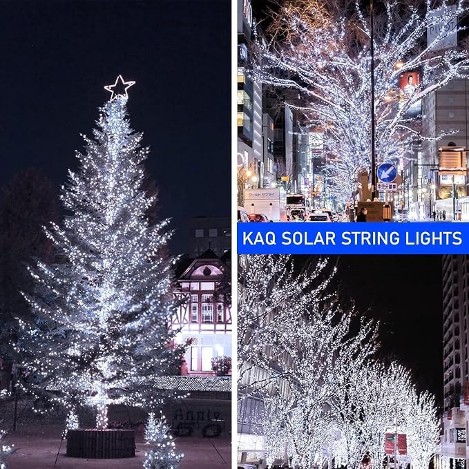 Upgrade 4Pack 400LED Solar String Lights - Image 2