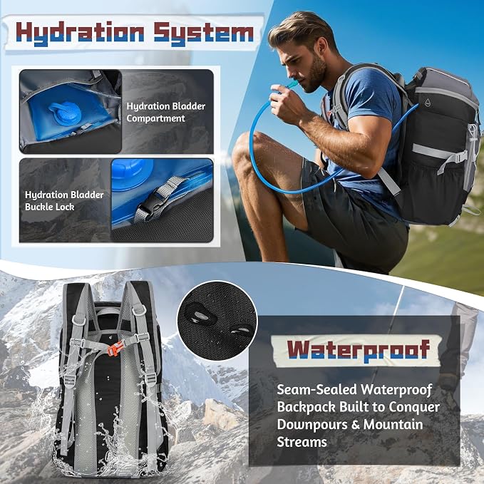 RAINSMORE Foldable Hiking Backpack - Image 4