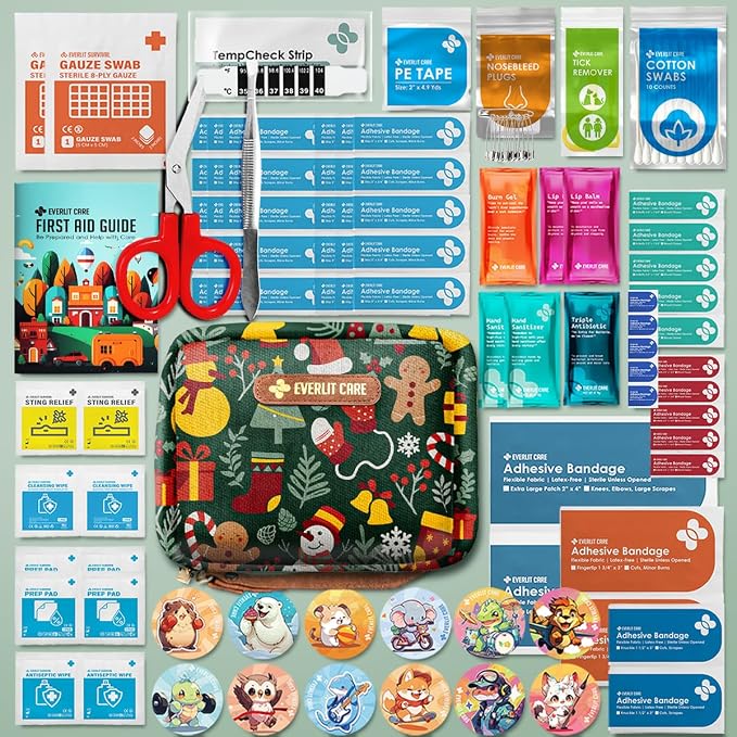 EVERLIT Care Rescue Pack | Family-Friendly First Aid Kit - Image 3