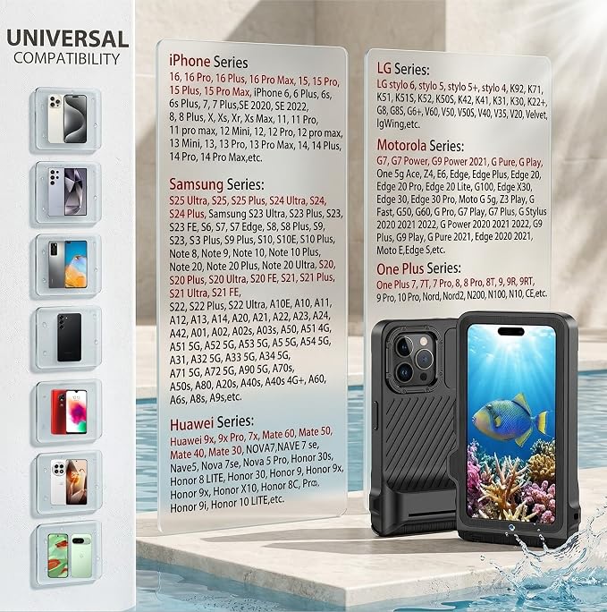 Diving Phone Case for iPhone 17 16 15 14 13 Pro Max Galaxy S25 S24 S23 Ultra - Image 7
