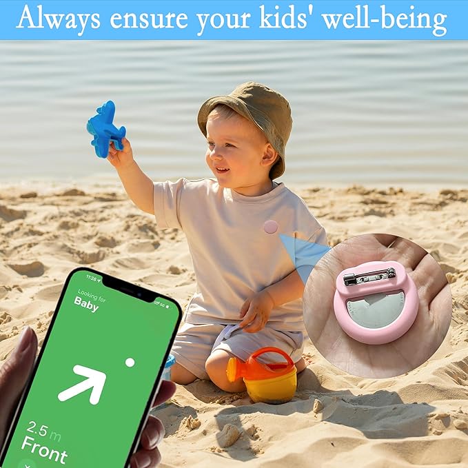 Air Tag Holder for Kids, Hidden GPS Tracker Case - Image 4