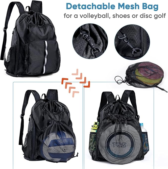 Large Beach Backpack Waterproof Sandproof - Image 5