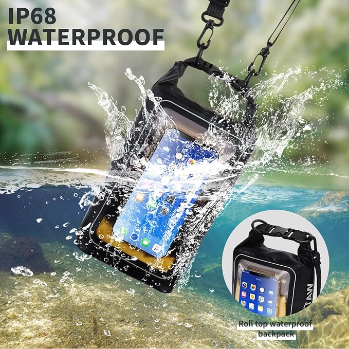 IP68 Waterproof Dry Bag, 2L - Image 4