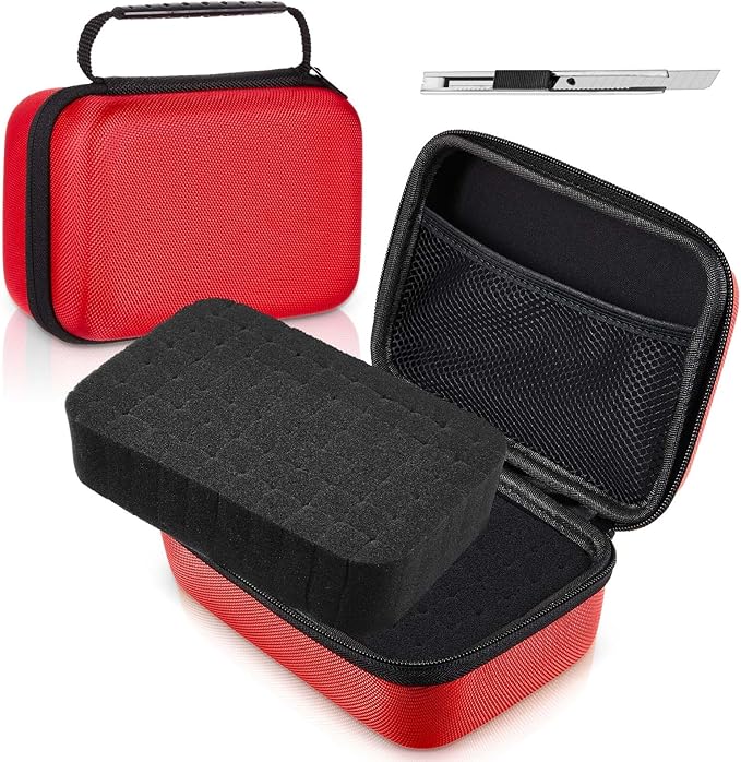 Relaxweex EVA Hard Case with Customizable Foam 7.8 x 6.3 x 3.5 Inch Protective by Relaxweex