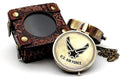 5MoonSun5's US AIR Force Engraved Brass Military Compass Nautical Marine by 5MoonSun5