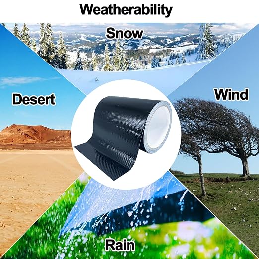 Waterproof Repair Tape for Awning, 5IN x 20FT Outdoor Canvas Tarp Repair Tape - Image 6