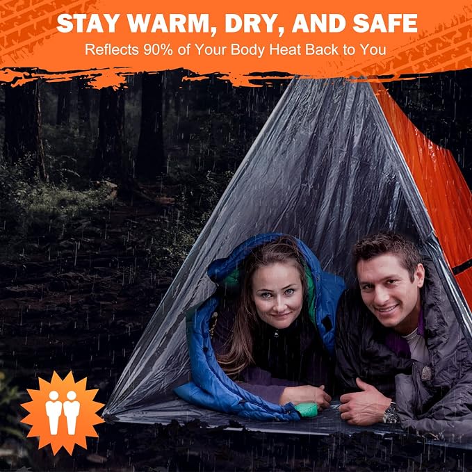 Emergency Survival Tent Life Shelter - Image 2