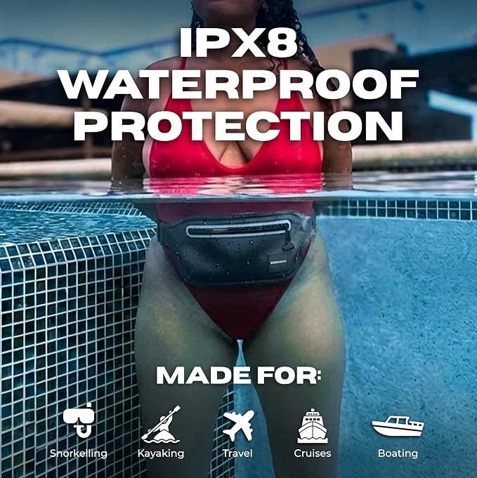 Drench 100% Underwater Waterproof Fanny Pack. Waist Pack. Submersible - Image 8