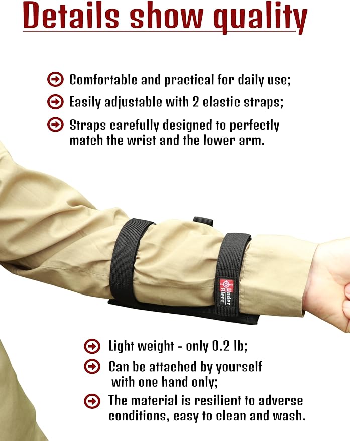 Underalert Tactical Wristband Dope Card Holder Sniper Data Book Quarterback - Image 2