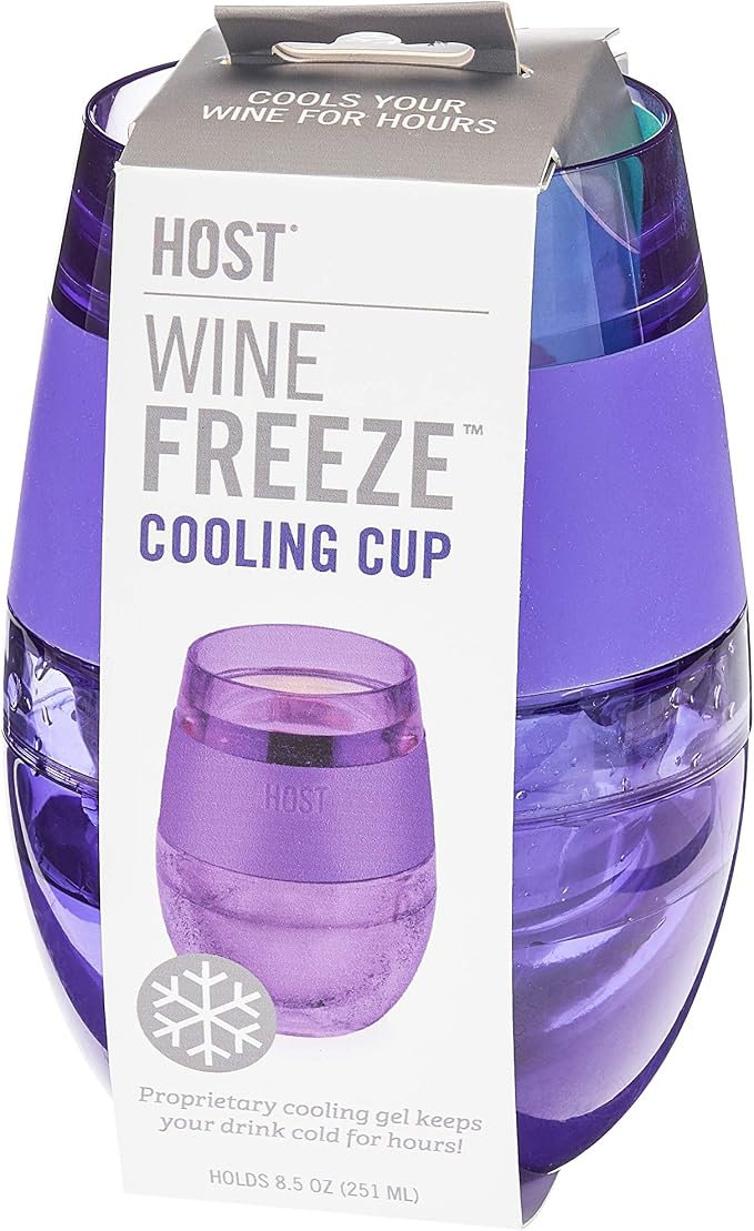 Host Cooling Cup Set of 1 Plastic Double Wall Insulated Freezable Drink - Image 11