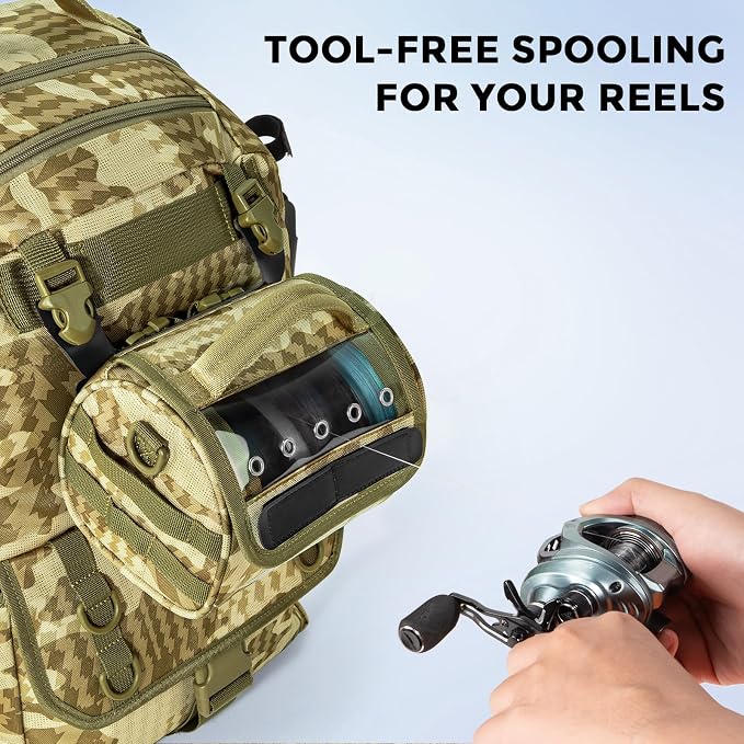 KastKing BaitSpace Line Management Bag, Fishing Line Storage Bag - Image 6