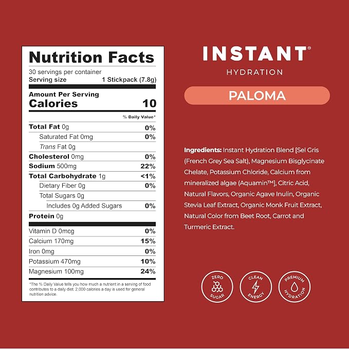 Instant Hydration Electrolytes Powder Packets - Image 5
