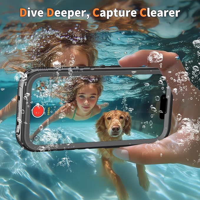 Cozycase for iPhone 15 Pro Waterproof Shockproof Dustproof Case - Image 6