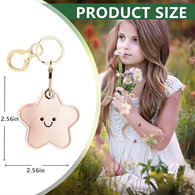 Leather Keychain Holder Case Compatible - Image 2