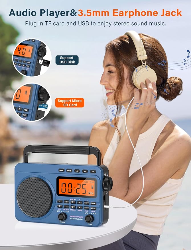 Digital AM FM Shortwave Radio - Image 6
