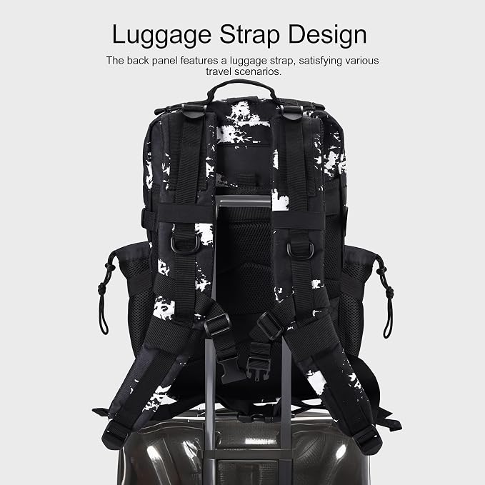 LHI Military Tactical Backpack for Men and Women 45L Army 3 Days Assault Pack - Image 6