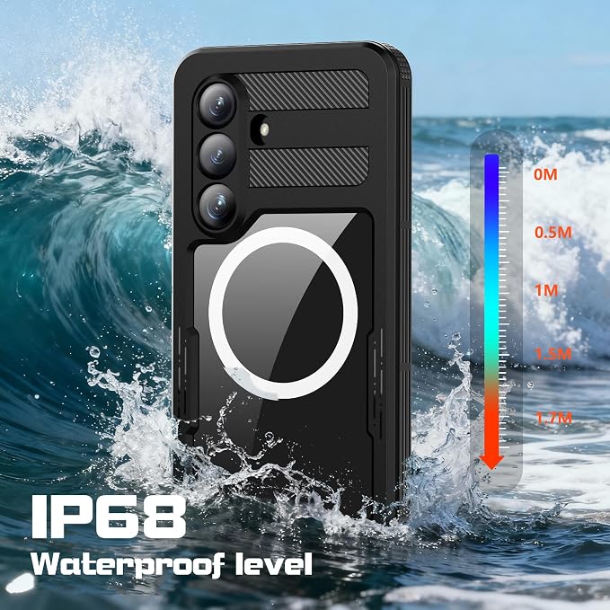 Hllhunkhe for Samsung Galaxy S26 Case, Rugged Full Body Underwater Protective - Image 2