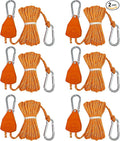 Longer 14ft Retractable Paracord Rope Tie Down Ratchet Strap Small Straps Mini by KOKKOYA