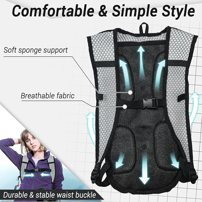 2Pack Hydration Backpack for Hiking - Image 6