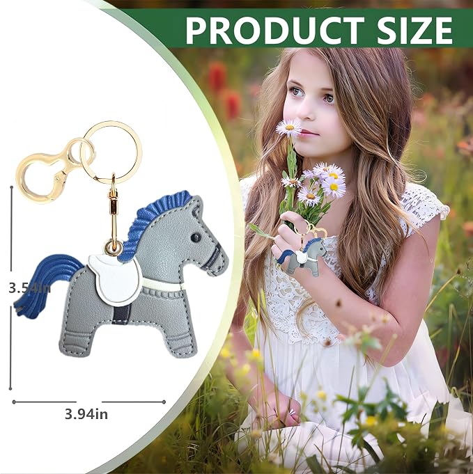 Leather Keychain Holder Case Compatible - Image 2