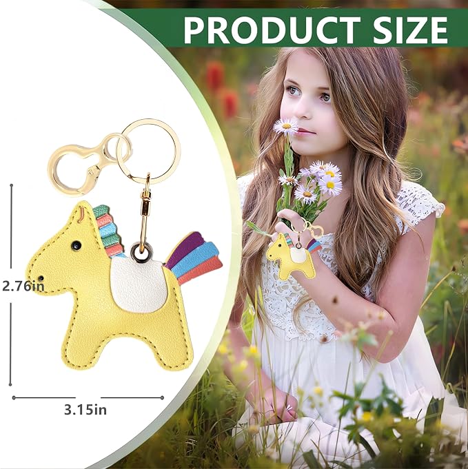 Leather Keychain Holder Case Compatible - Image 2