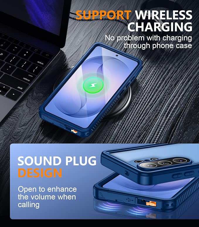 Temdan Designed for Samsung Galaxy S26 Ultra Case Waterproof, Built-in Lens & - Image 7