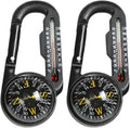 Trekker's Compass Crew Carabiner Compass by Unknown