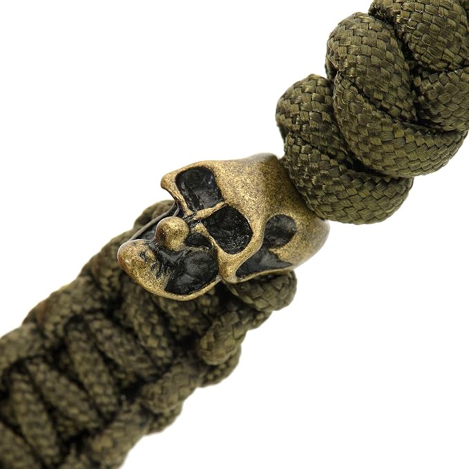 M-Tac Skull Knife Lanyard with Bead – Paracord Lanyard - Image 3