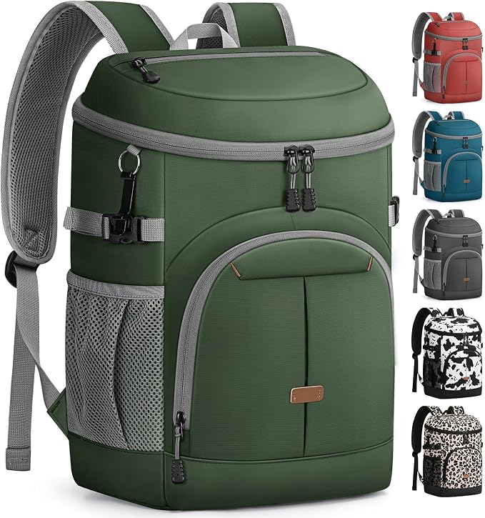 Pritent Cooler Backpack for Men Women Insulated Waterproof Backpack Cooler Leak by Pritent