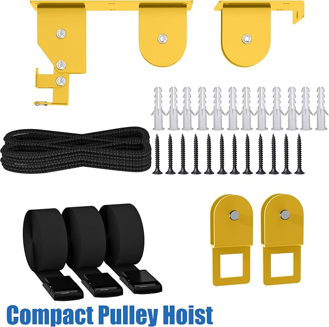 TRUSOON Ladder Storage Pulley Hoist, Self Locking Function Ladder Hanger - Image 8