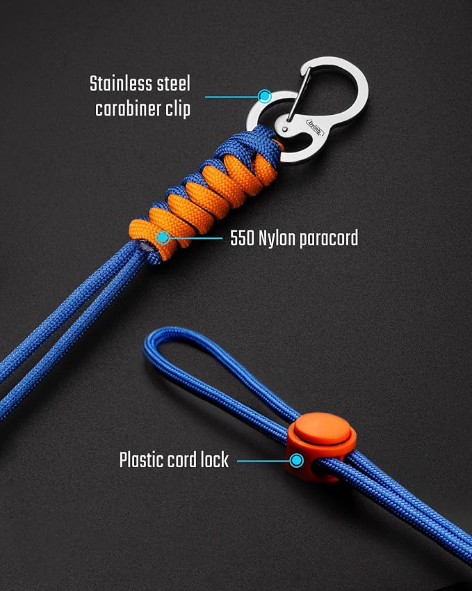 KeyUnity KC01 Braided Paracord Carabiner - Image 4