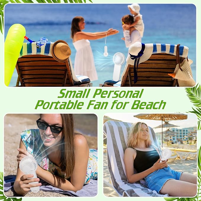 Sumind 12 Pcs Small Personal Portable Fan Mini Handheld Bulk 1 Speed Electric - Image 7