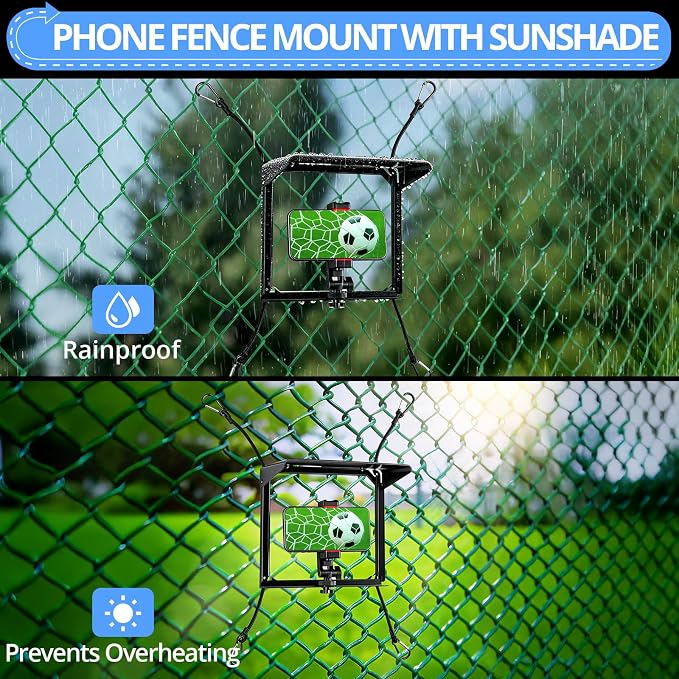 CAMWAY Adjustable Phone Fence Mount - Image 2