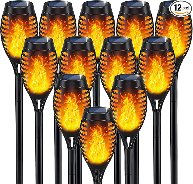 IkeeRuic Solar Flame Torch Lights by IkeeRuic
