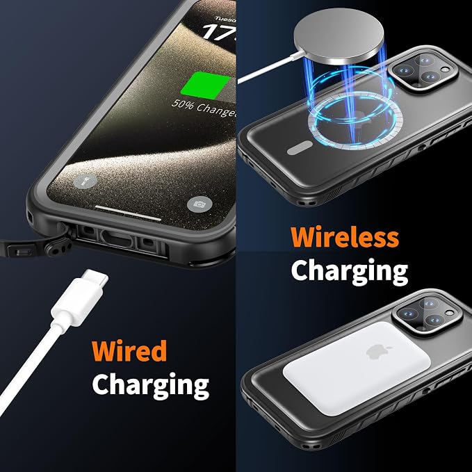 Cozycase for iPhone 15 Pro Max Waterproof Shockproof Dustproof Case - Image 7