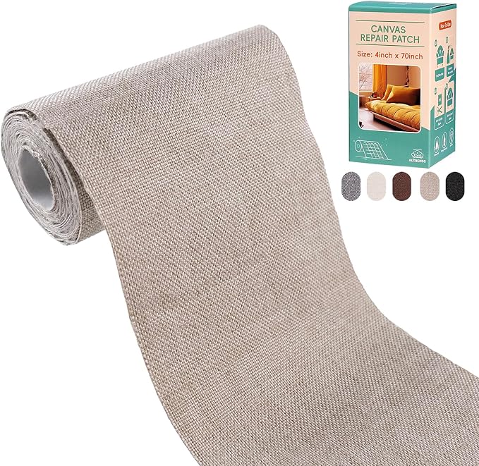 Canvas Repair Tape, Fabric Repair Patch, 4×70 Inches, Outdoor Gear Patch by Unknown