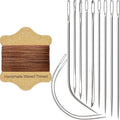 VONEEDL Upholstery Repair Kit: Waxed Sewing Thread & Heavy Duty Needles by VONEEDL