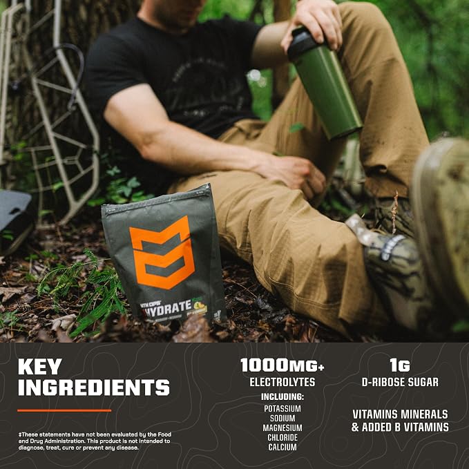 MTN OPS Hydrate Low Sugar Electrolyte Powder Drink Mix - Image 5