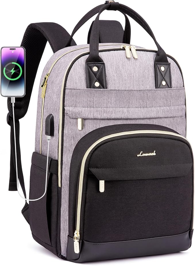 LOVEVOOK Backpack for Women, Laptop Backpack Women, Fits 17 Inch Laptop Bag - Image 9