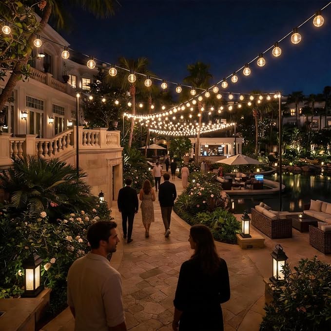 RTTY Outdoor String Lights 200 FT, Patio Light - Image 8