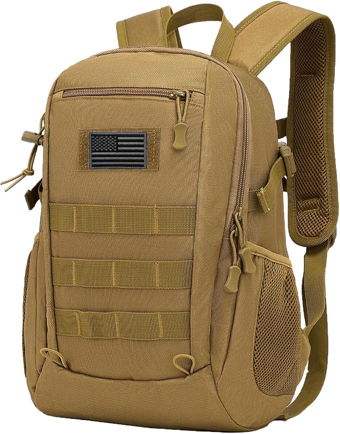 ArcEnCiel 10L/20L Mini X-Small Tactical Backpack MOLLE Daypack Gear Pack by ArcEnCiel
