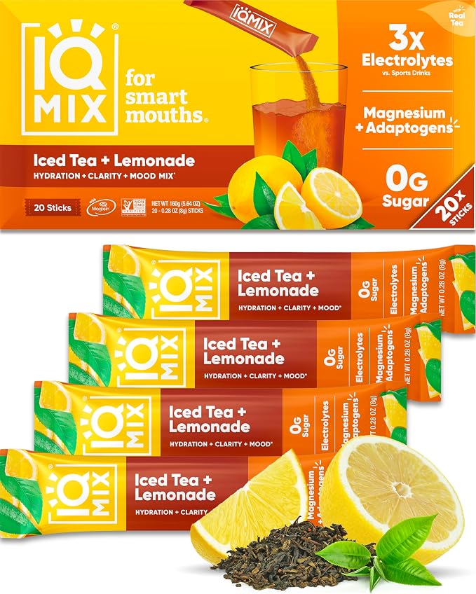 IQMIX Hydration Electrolyte Powder – 4-in-1 Formula by IQBAR