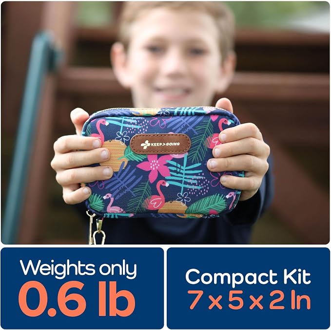 KeepGoing Travel First Aid Kit for Kids – 130 Pc. for Car, Diaper Bag & Backpack - Image 6