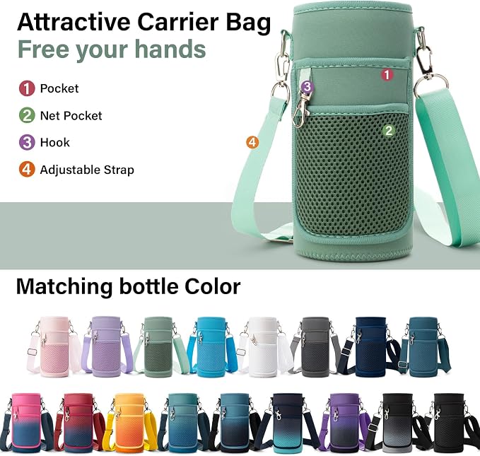 DYSANKY Insulated Water Bottle | Thickened Stainless Steel Vacuum Metal | - Image 6