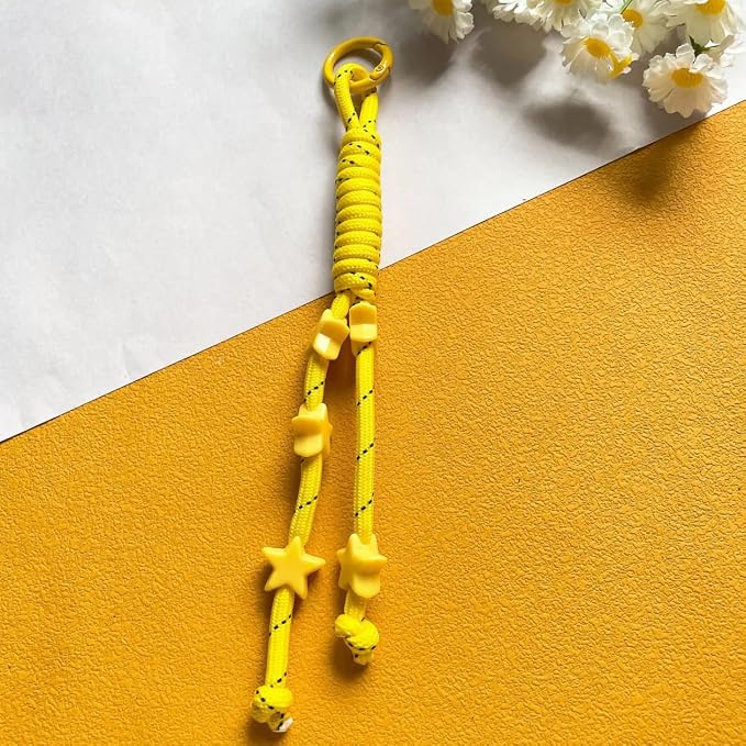 Paracord Rope, Reflective III Parachute Cord 7 Strand Core 550lb, 50ft Yelow - Image 6