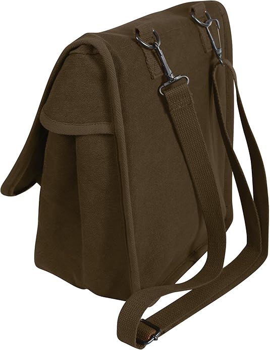 Rothco Canvas Map Case Shoulder Bag – Rugged Crossbody EDC Utility Storage - Image 4