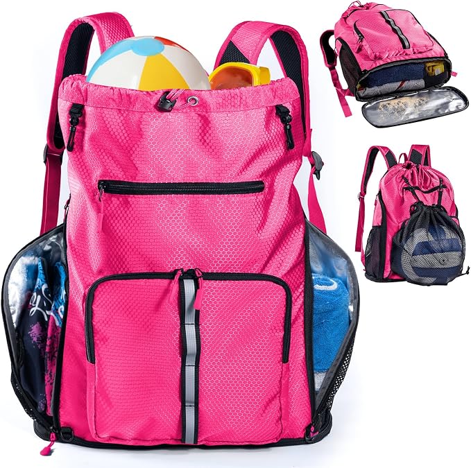 Large Beach Backpack Waterproof Sandproof by VIGEGARI