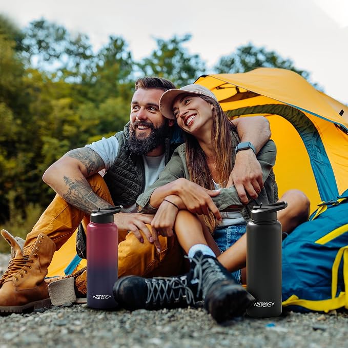 40oz Insulated Water Bottle, BPA Free&Leak Proof, Stainless Steel Water Flask - Image 9